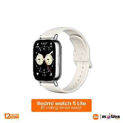 Picture of Redmi Watch 5 Lite 1.96inch AMOLED · up to 18 days battery Smart Watch