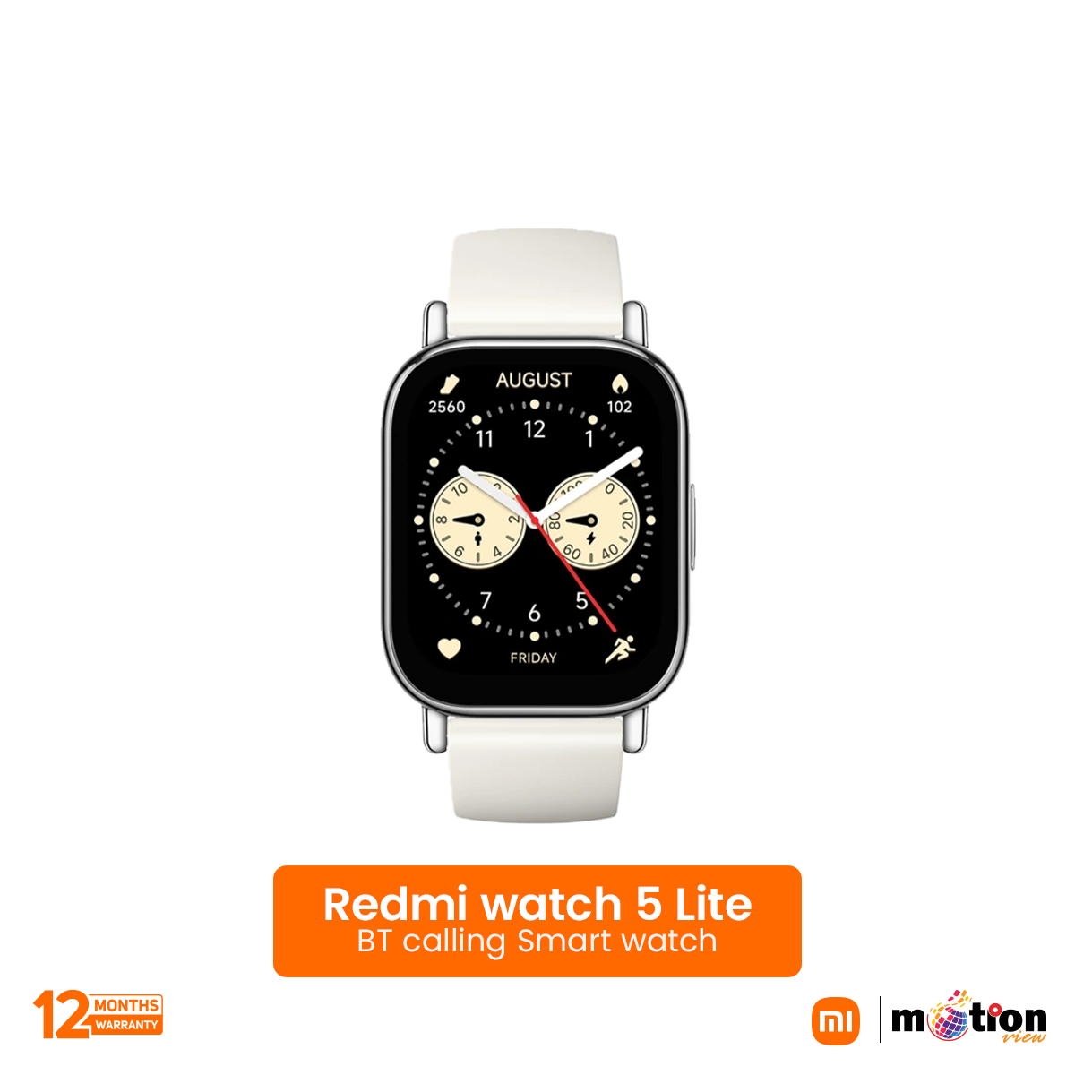 Picture of Redmi Watch 5 Lite 1.96inch AMOLED · up to 18 days battery Smart Watch