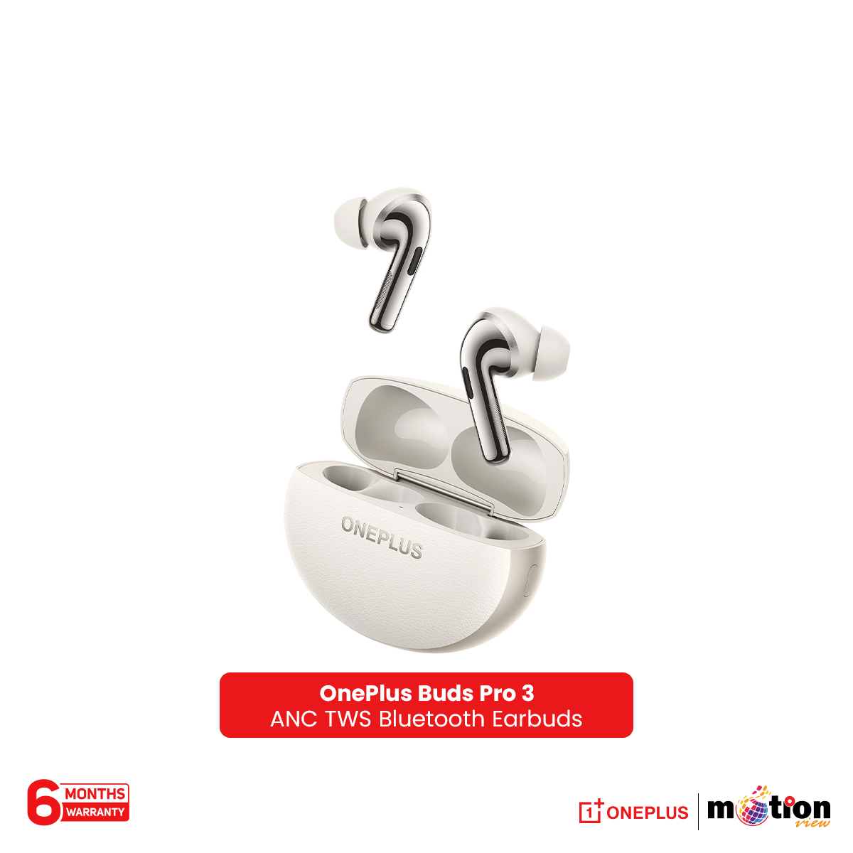 Picture of OnePlus Buds Pro 3 Upto 50dB ANC TWS Bluetooth Earbuds