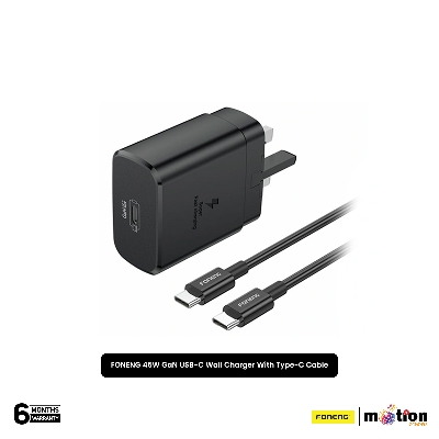 Picture of FONENG 45W GaN USB-C Wall Charger With Type-C Cable (UK34)