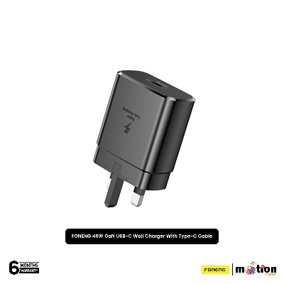 Picture of FONENG 45W GaN USB-C Wall Charger With Type-C Cable (UK34)