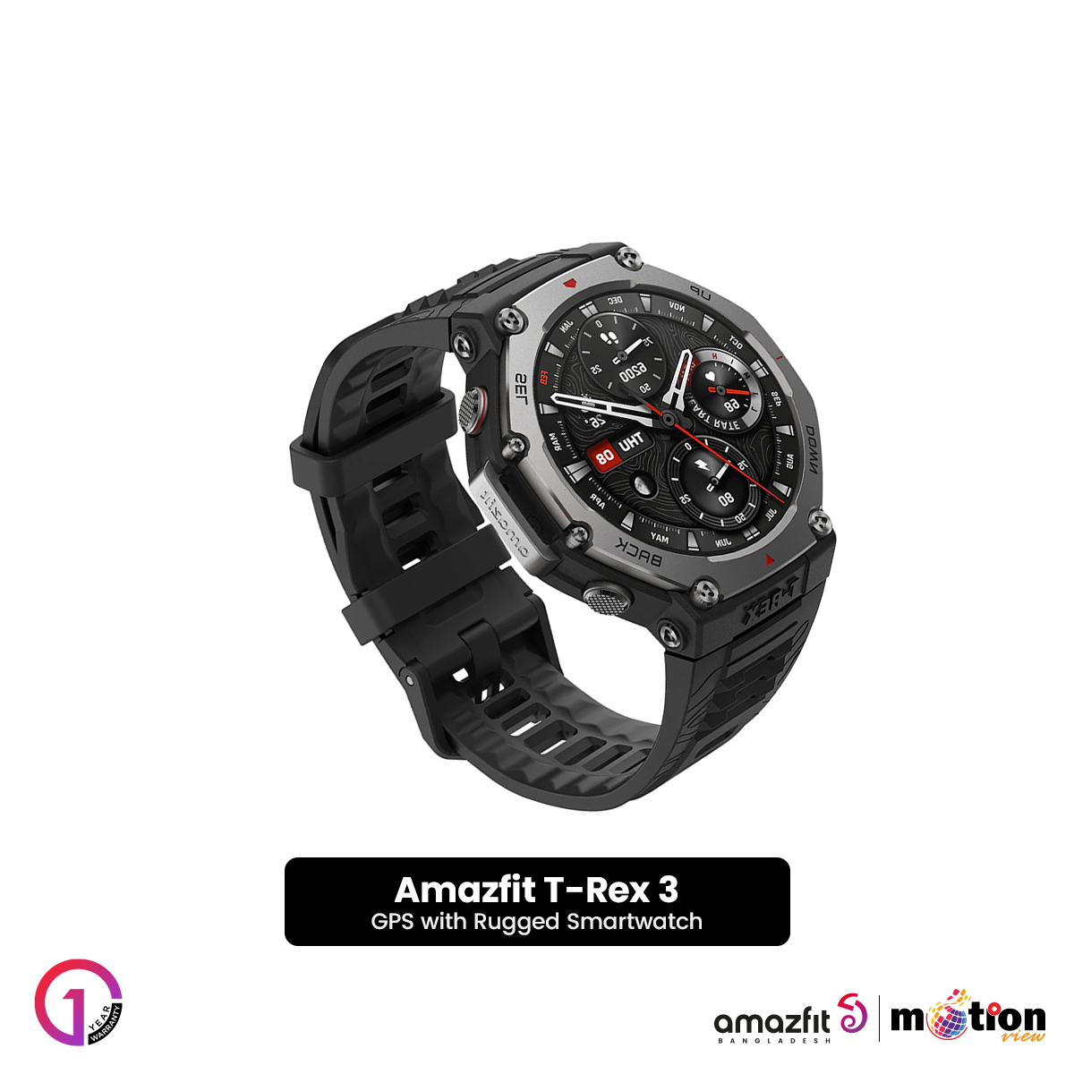 Picture of Amazfit T-Rex 3  Rugged Smartwatch