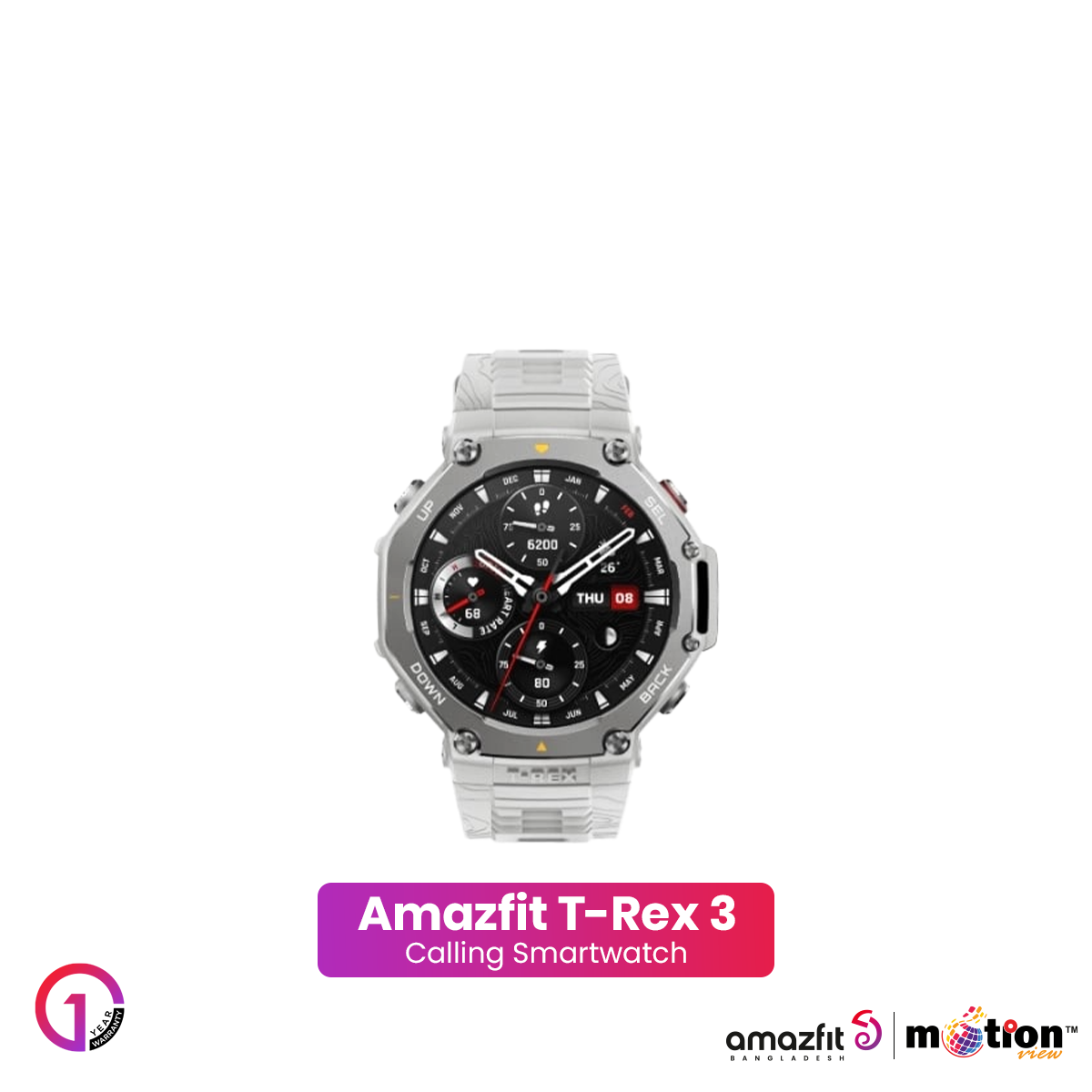 Picture of Amazfit T-Rex 3  Rugged Smartwatch
