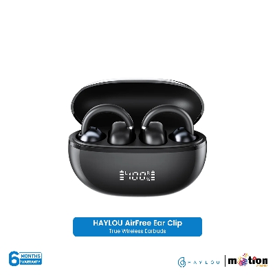 Picture of HAYLOU AirFree Ear Clip Earphones Bluetooth 5.4 AI Noise Reduction Wireless Earbuds