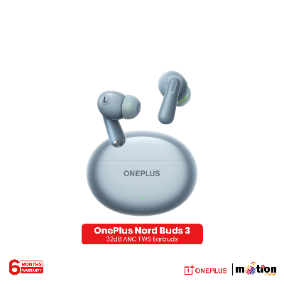 Picture of OnePlus Nord Buds 3 with Up to 32db Active Noise Cancellation Wireless Earbuds
