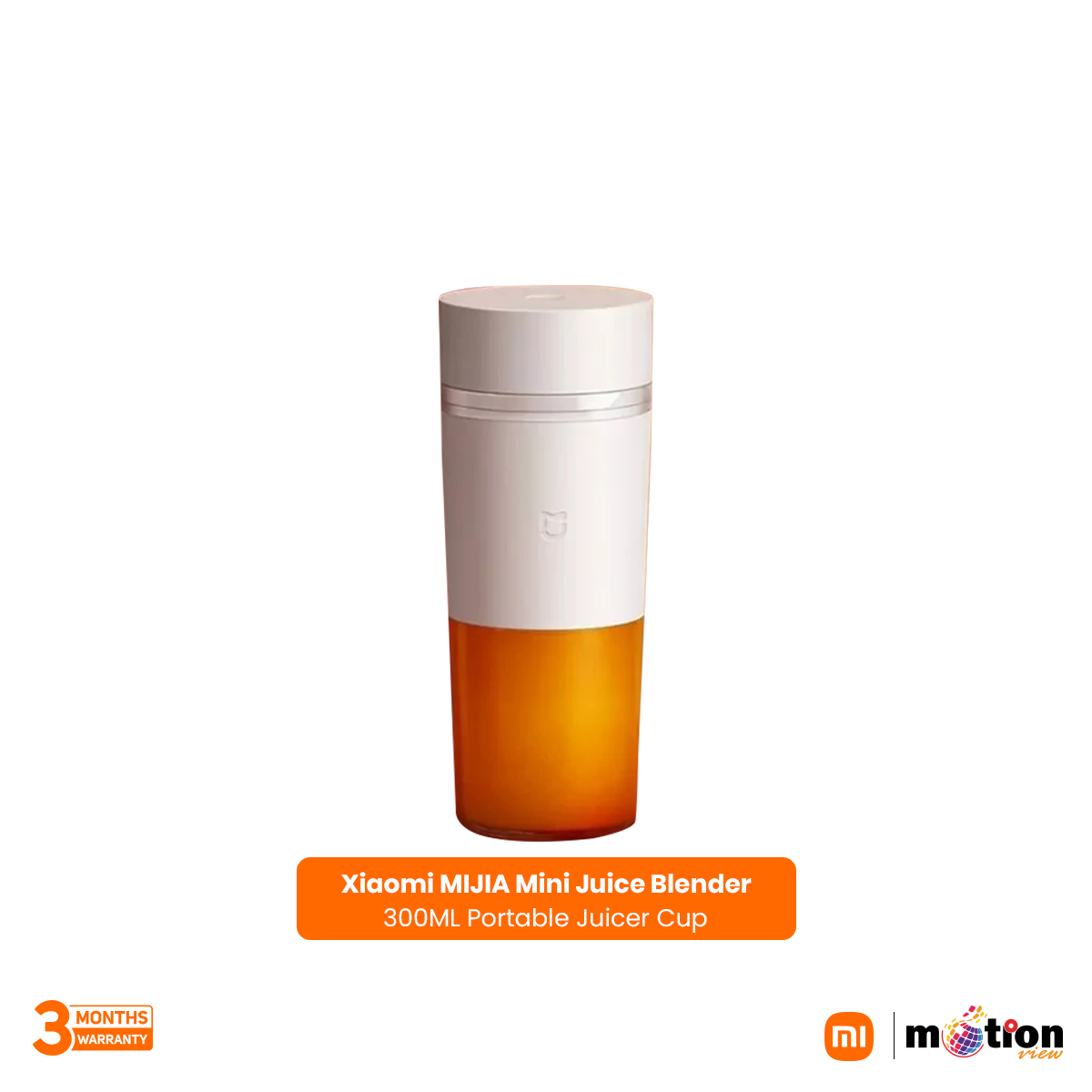 Picture of Xiaomi MIJIA 300ML Mini Juice Blender IPX6 Waterproof Juicer Machiine with 1300mAh battery - white