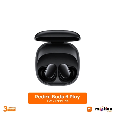 Picture of Redmi Buds 6 Play Bluetooth 5.4 Earbuds - Black