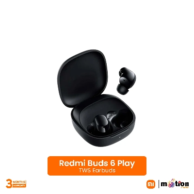 Picture of Redmi Buds 6 Play Bluetooth 5.4 Earbuds - Black