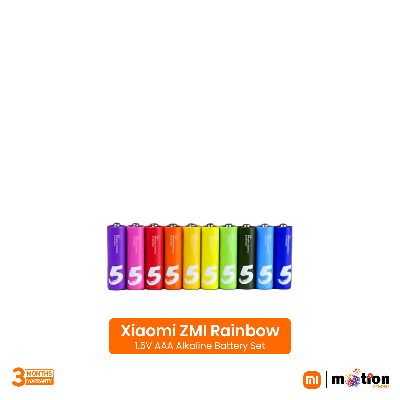 Picture of Xiaomi ZMI Rainbow 1.5V AAA Alkaline Battery Set