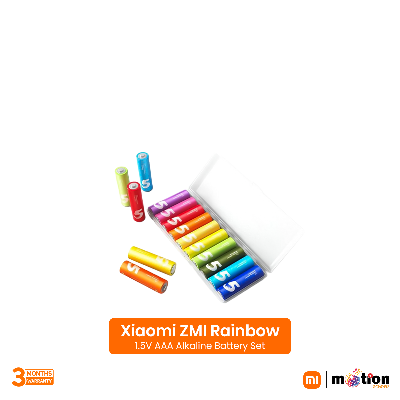 Picture of Xiaomi ZMI Rainbow 1.5V AAA Alkaline Battery Set