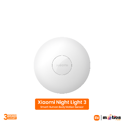 Picture of Xiaomi Night Light 3 Smart Human Body Motion Sensor Dimmable Control- White