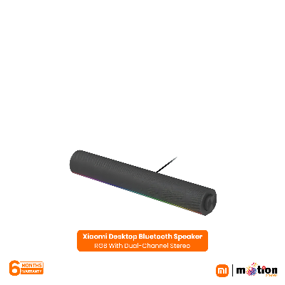Picture of Redmi Desktop Bluetooth Speaker RGB With Dual-Channel Stereo- Black