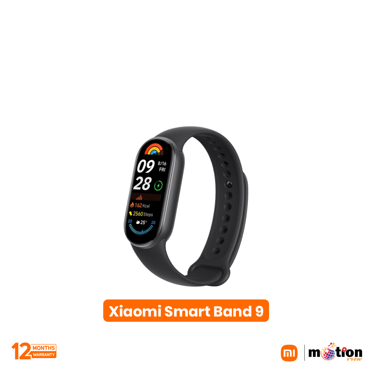 Picture of Xiaomi Smart Band 9 AMOLED Global Version- Black