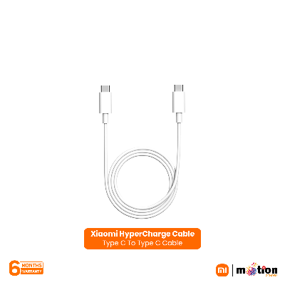 Picture of Xiaomi HyperCharge Type C To Type C Cable 60W- White