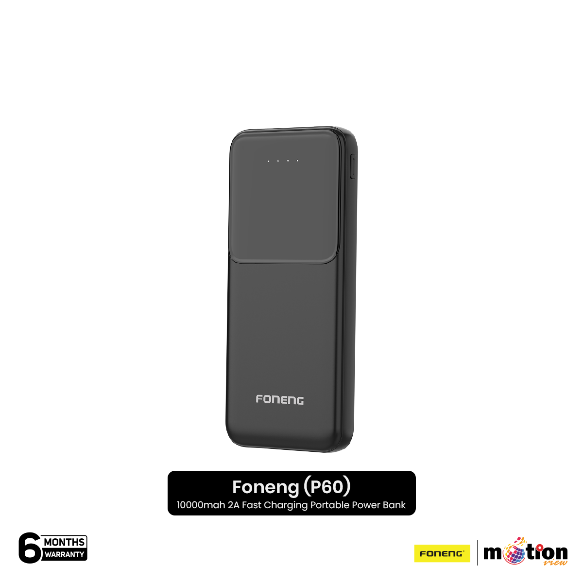 Picture of Foneng (P60) 10000mah 2A Fast Charging Portable Power Bank