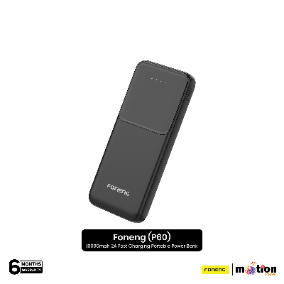 Picture of Foneng (P60) 10000mah 2A Fast Charging Portable Power Bank