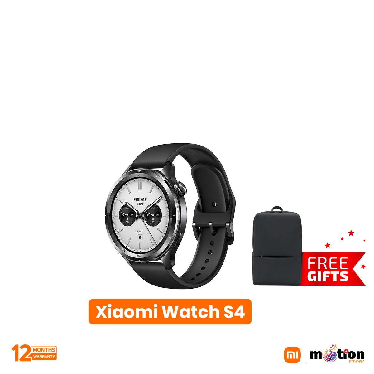 Picture of Xiaomi Watch S4 with 5ATM Waterproof