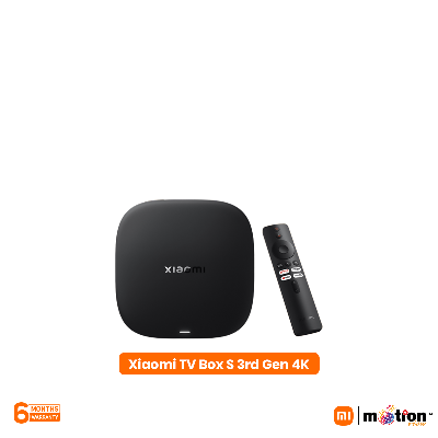 Picture of Xiaomi Mi TV Box S 3rd Gen 4K UHD Bluetooth 5.2 (2GB+32GB)- Black