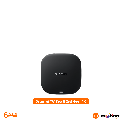 Picture of Xiaomi Mi TV Box S 3rd Gen 4K UHD Bluetooth 5.2 (2GB+32GB)- Black