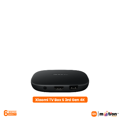 Picture of Xiaomi Mi TV Box S 3rd Gen 4K UHD Bluetooth 5.2 (2GB+32GB)- Black