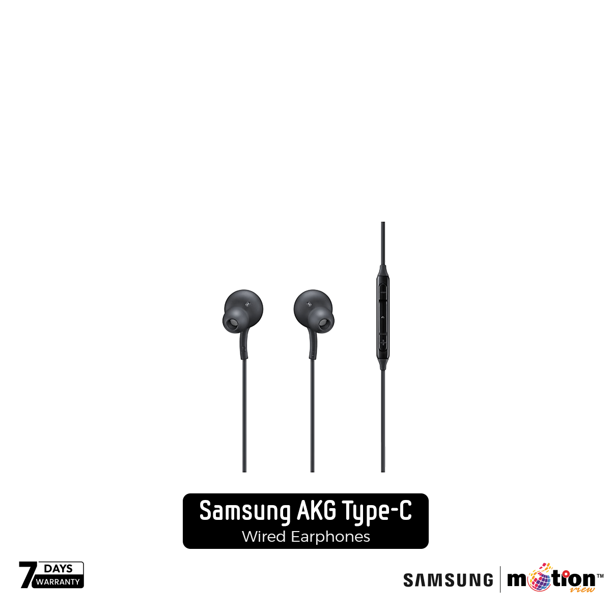 Picture of Samsung AKG Type-C Wired Earphones with mic - Black