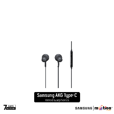 Picture of Samsung AKG Type-C Wired Earphones with mic - Black