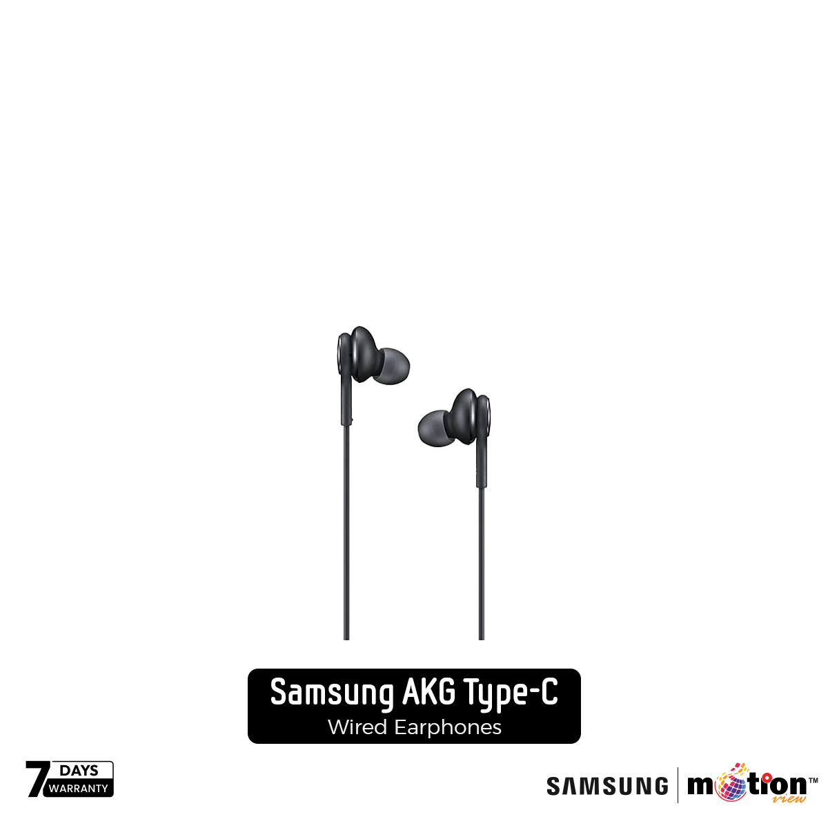 Picture of Samsung AKG Type-C Wired Earphones with mic - Black