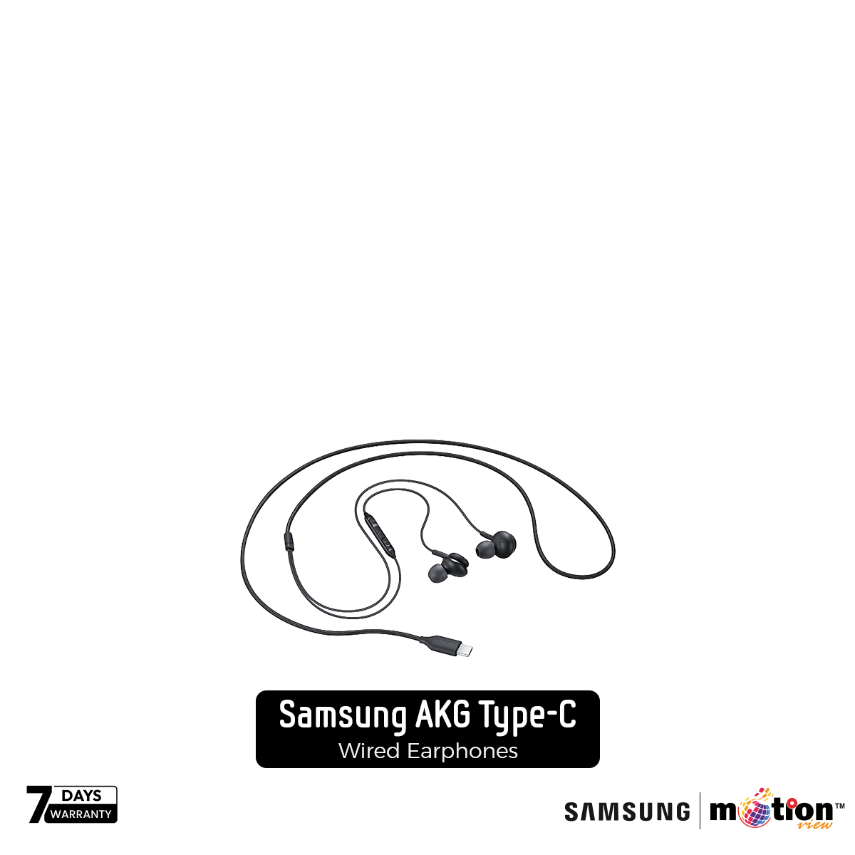 Picture of Samsung AKG Type-C Wired Earphones with mic - Black