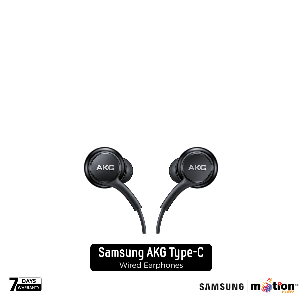 Picture of Samsung AKG Type-C Wired Earphones with mic - Black