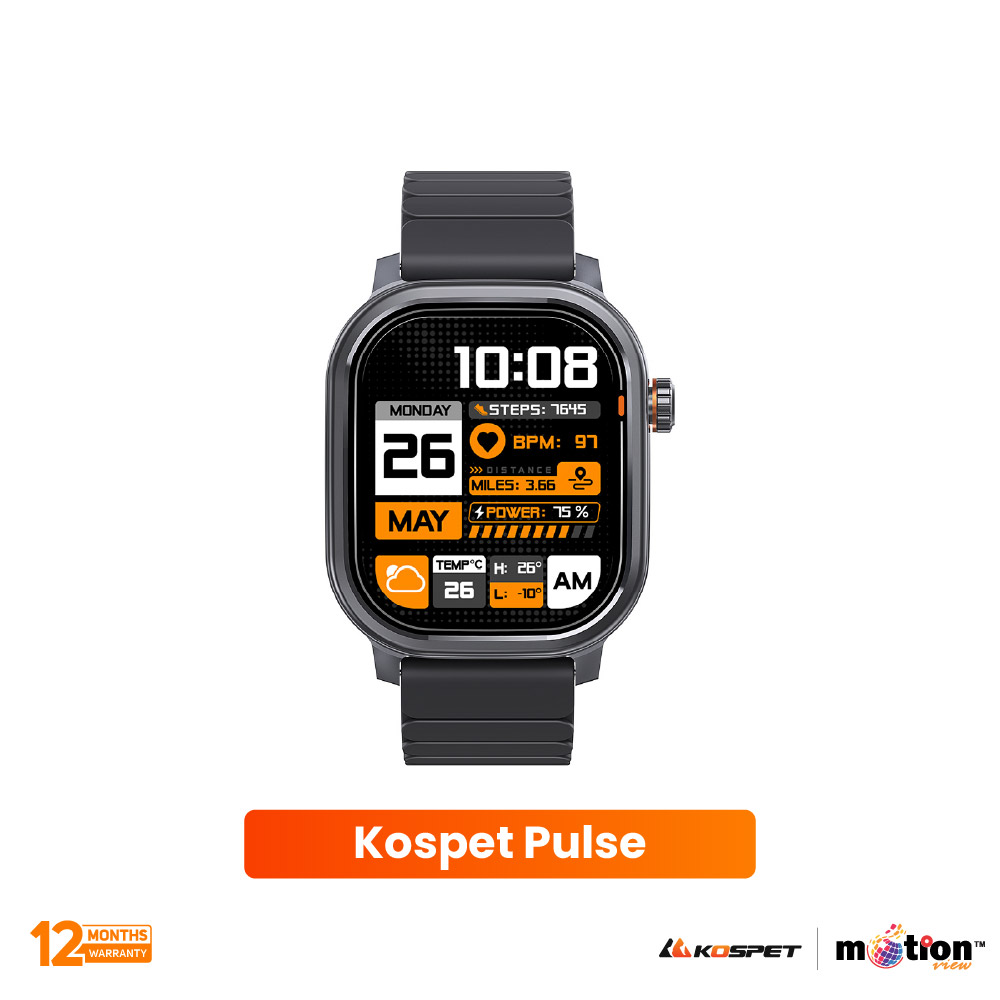 Picture of Kospet PULSE 1.96" AMOLED With IP68 BT Calling Smart Watch