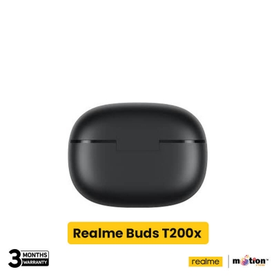 Picture of Realme T200x 25dB ANC With 12.4mm True Wireless Earbuds- Black