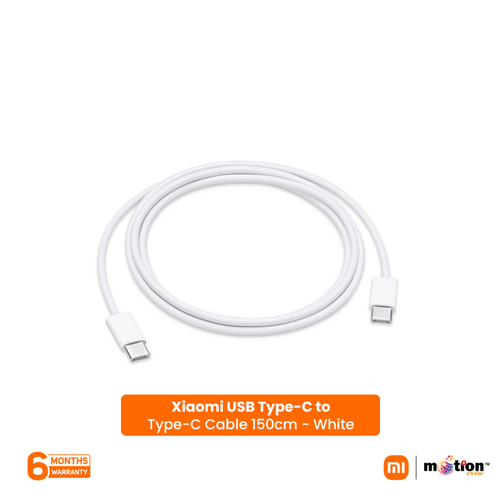 Picture of Xiaomi USB Type-C to Type-C Cable 150cm - White
