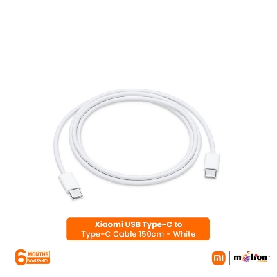 Picture of Xiaomi USB Type-C to Type-C Cable 150cm - White