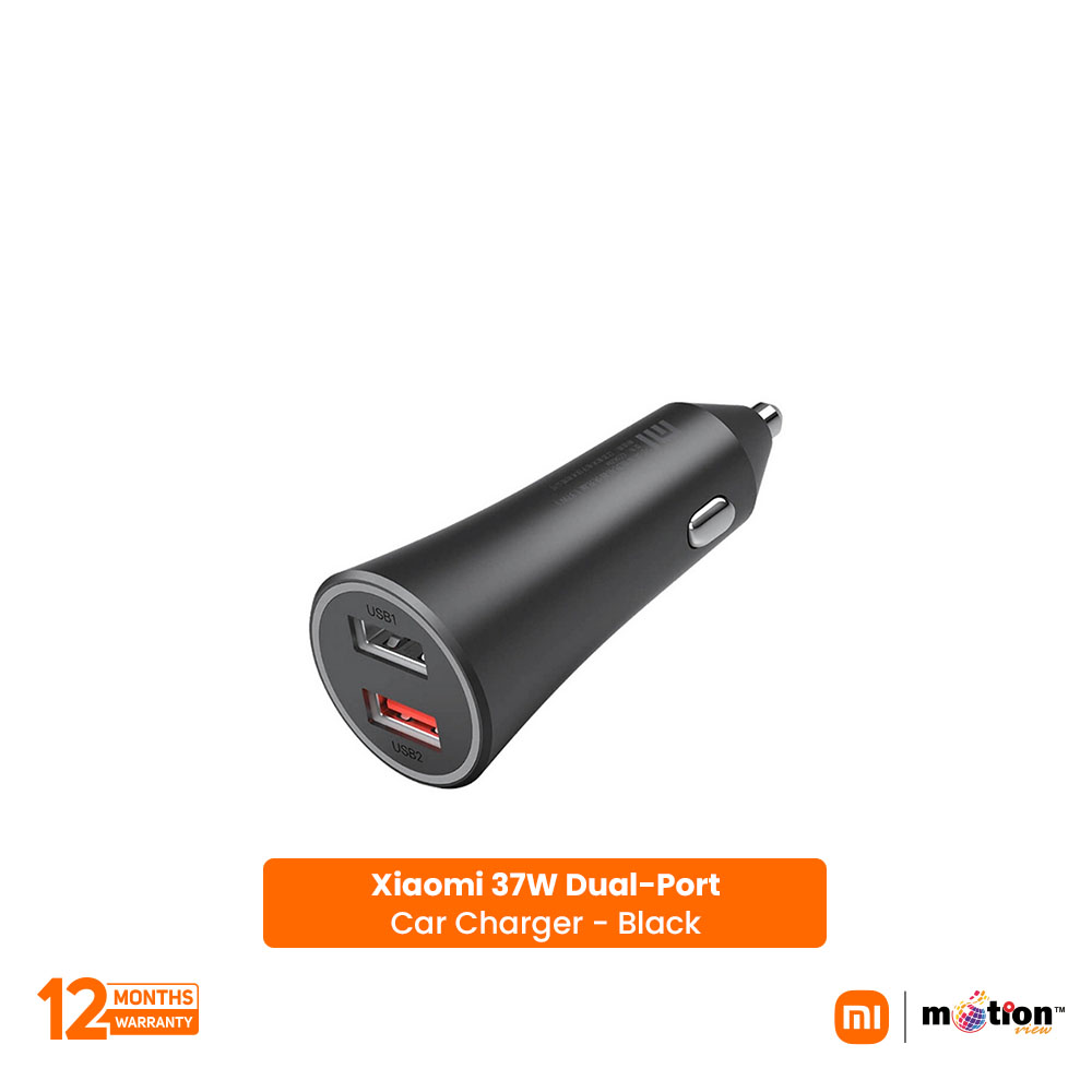 Picture of Xiaomi 37W Dual-Port Car Charger - Black