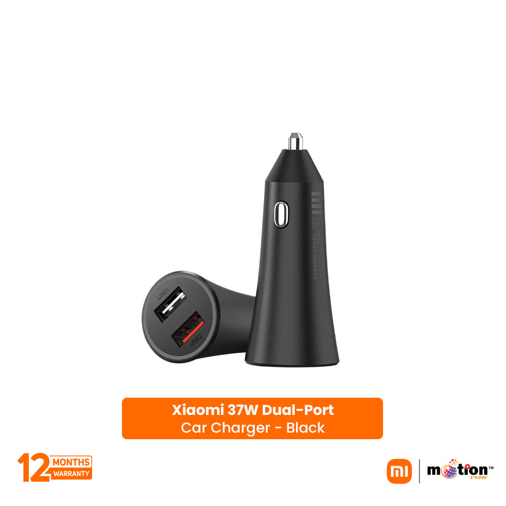 Picture of Xiaomi 37W Dual-Port Car Charger - Black