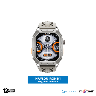 Picture of Haylou IRON N1 2.13" AMOLED DisplayWith 5ATM Waterproofrugged Smart Watch