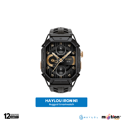 Picture of Haylou IRON N1 2.13" AMOLED DisplayWith 5ATM Waterproofrugged Smart Watch