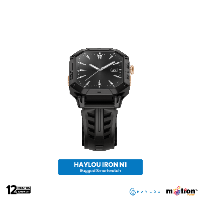 Picture of Haylou IRON N1 2.13" AMOLED DisplayWith 5ATM Waterproofrugged Smart Watch