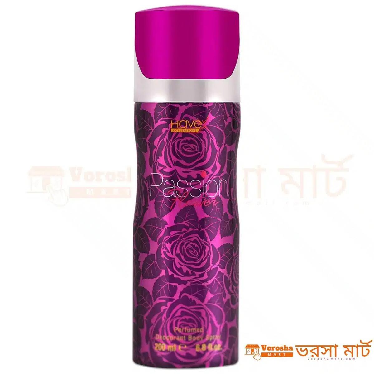 Picture of Havex Passion Flower Perfumed Deodorant Body Spray 200ML