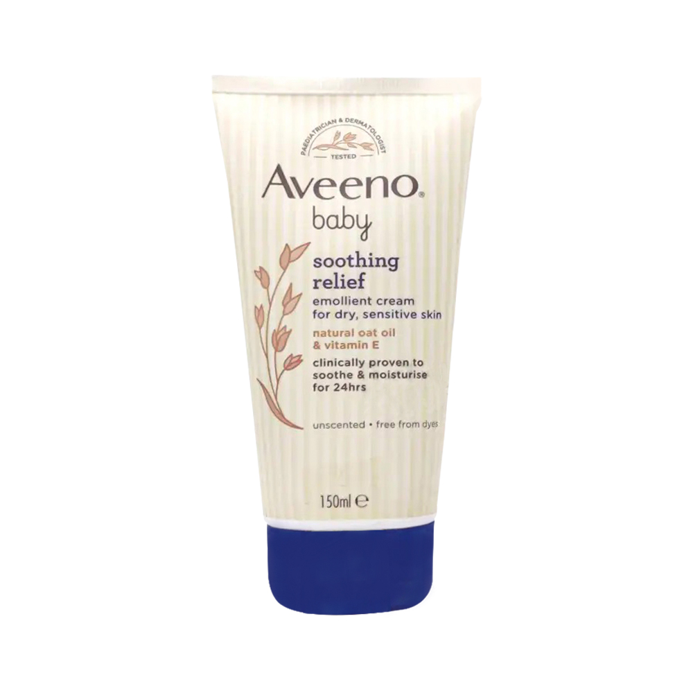 Picture of Aveeno Baby Soothing Relief Emollient Cream Size: 150ml