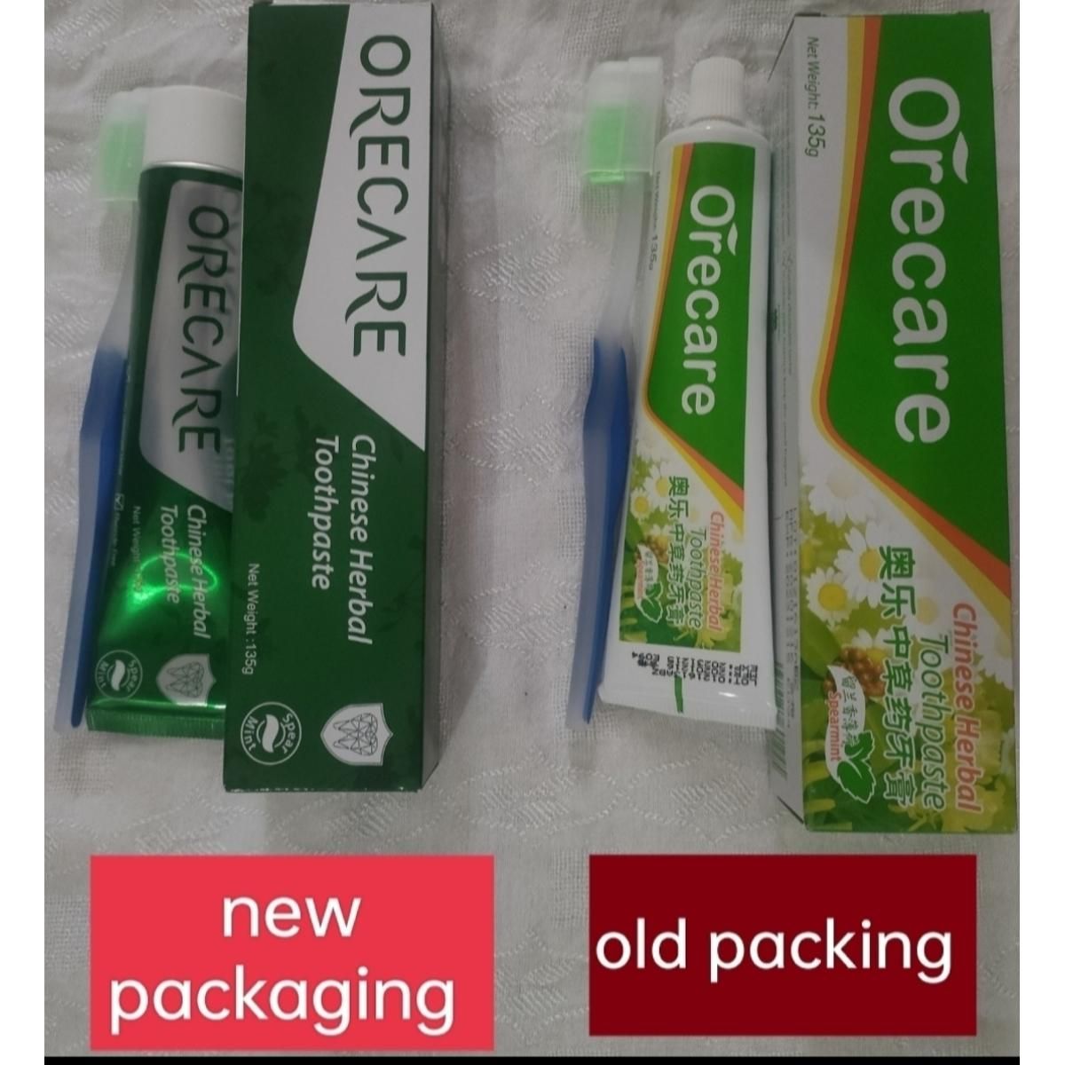Picture of ORECARE CHINESE HERBAL TOOTHPASTE 135g