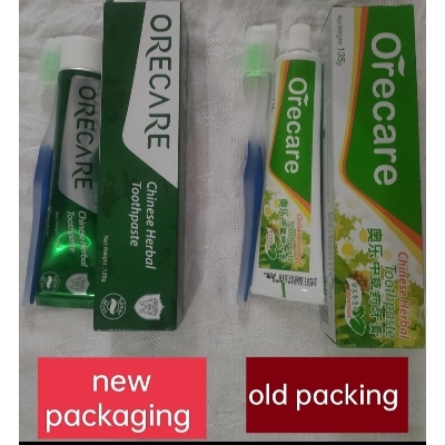 Picture of ORECARE CHINESE HERBAL TOOTHPASTE 135g