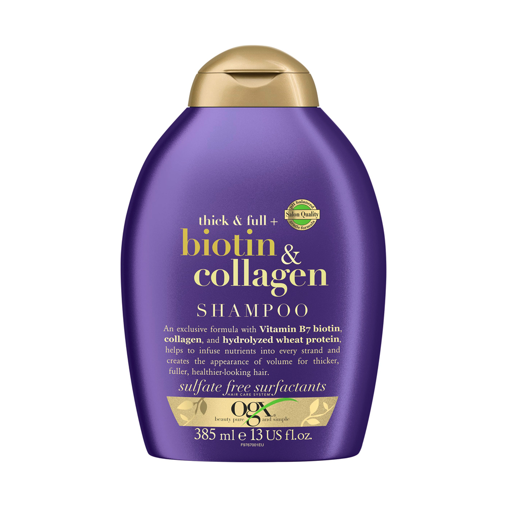 Picture of OGX Biotin & Collagen Shampoo 385ml