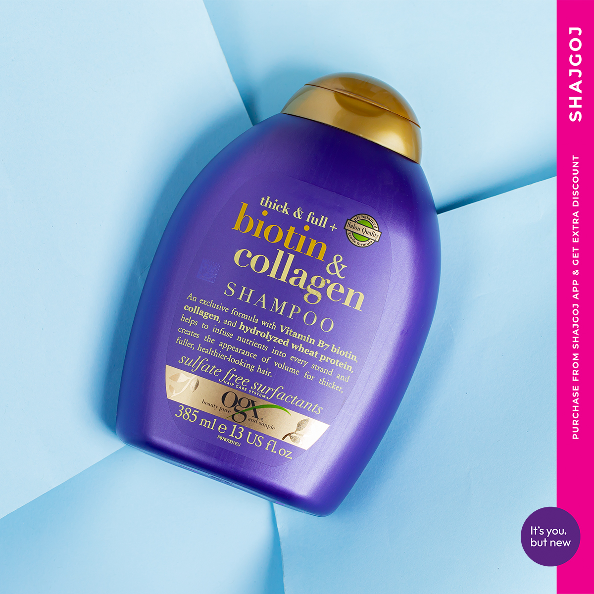 Picture of OGX Biotin & Collagen Shampoo 385ml