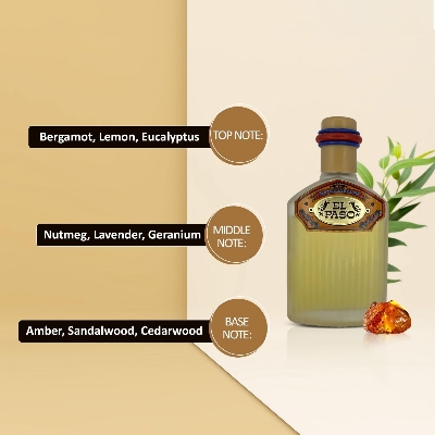 Picture of Lomani Paris El Paso Eau De Toilette For Men, Spicy Scent, 100ml