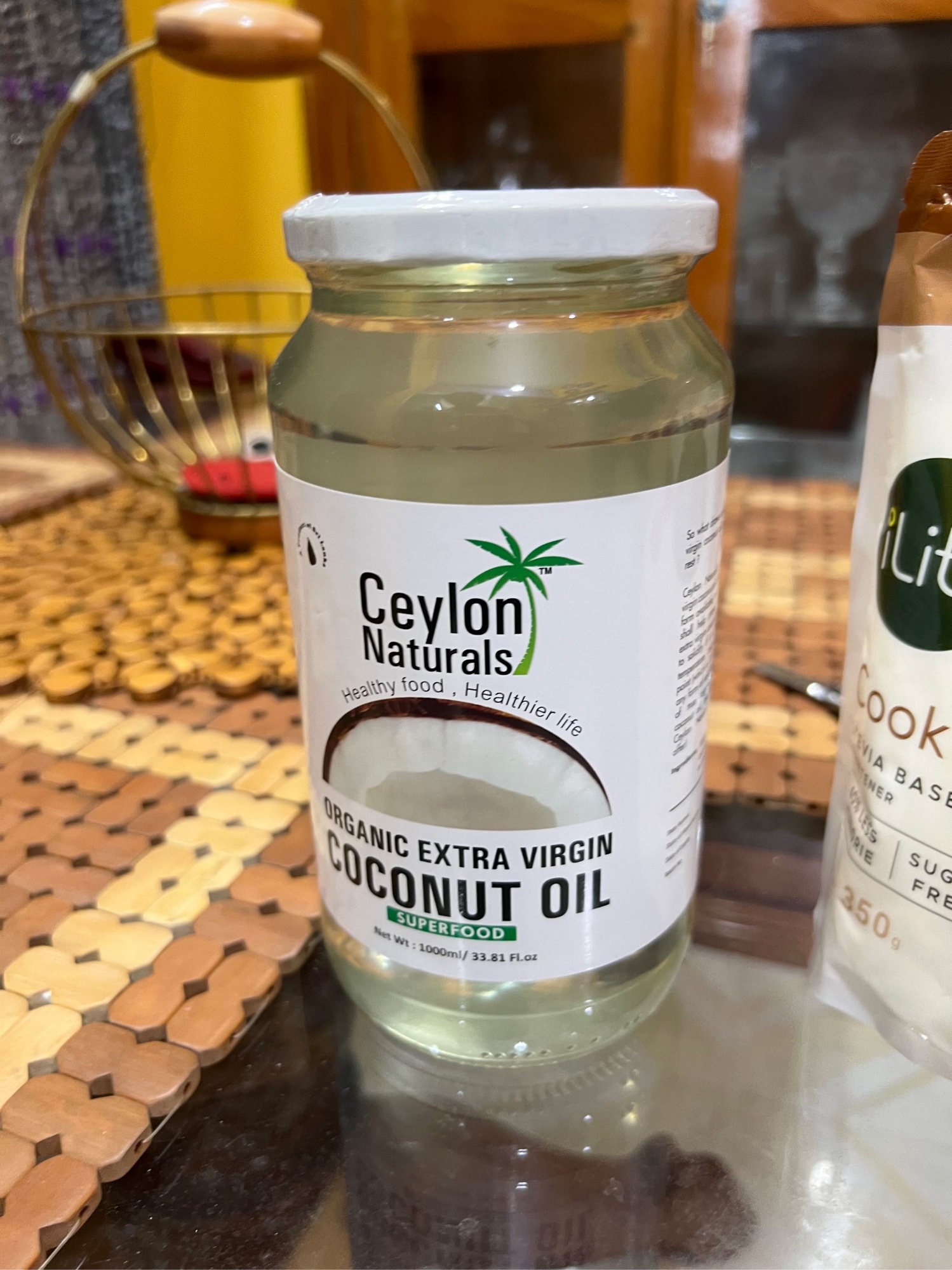 Picture of Ceylon Naturals Extra Virgin Coconut Oil - 1000Ml Products Of Srilanka