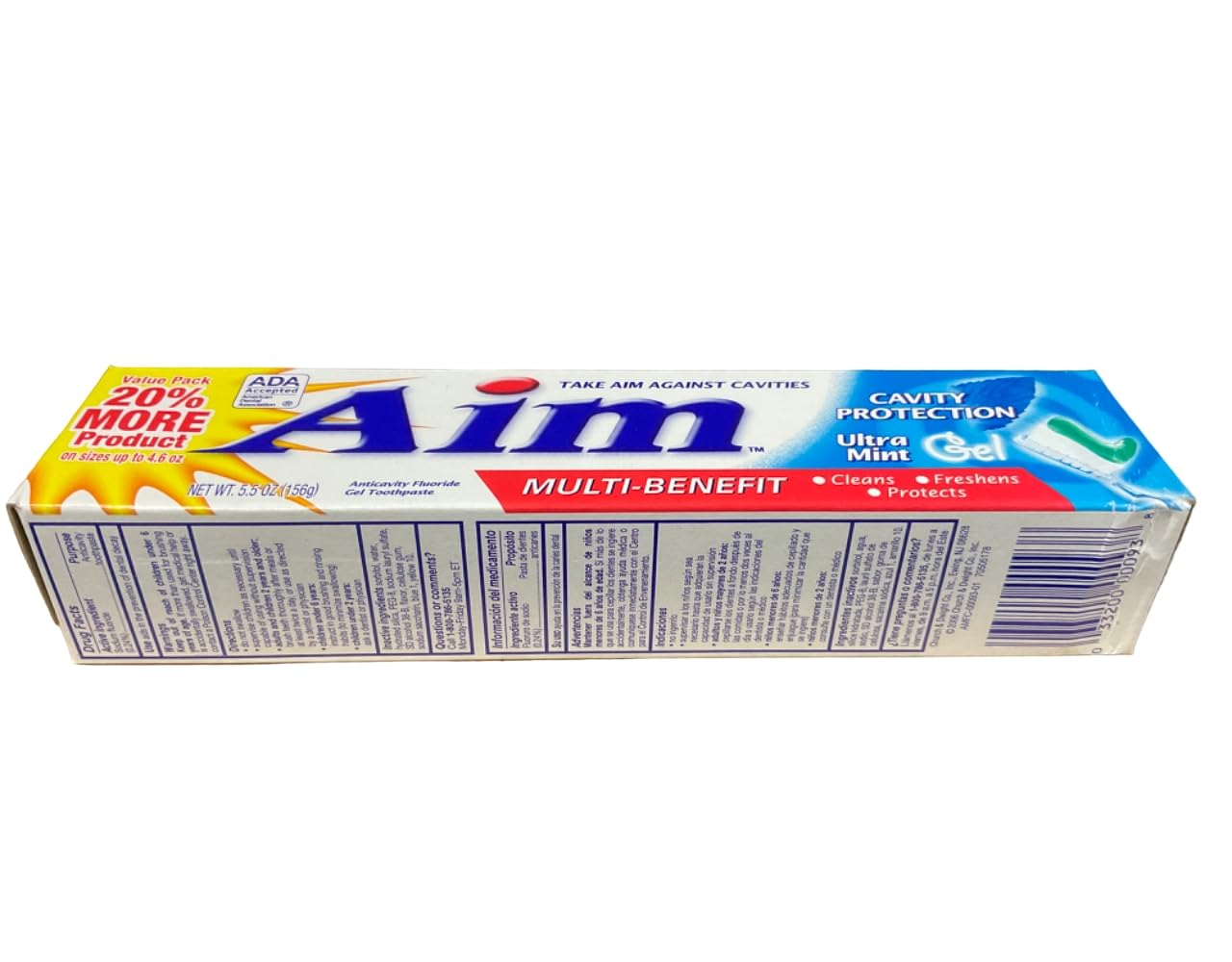 Picture of AIM Cavity Protection Gel Toothpaste, 100-mL