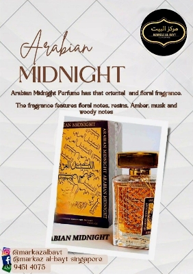 Picture of Arabian Midnight Arabic Scent Original Long Lasting Strong Perfume