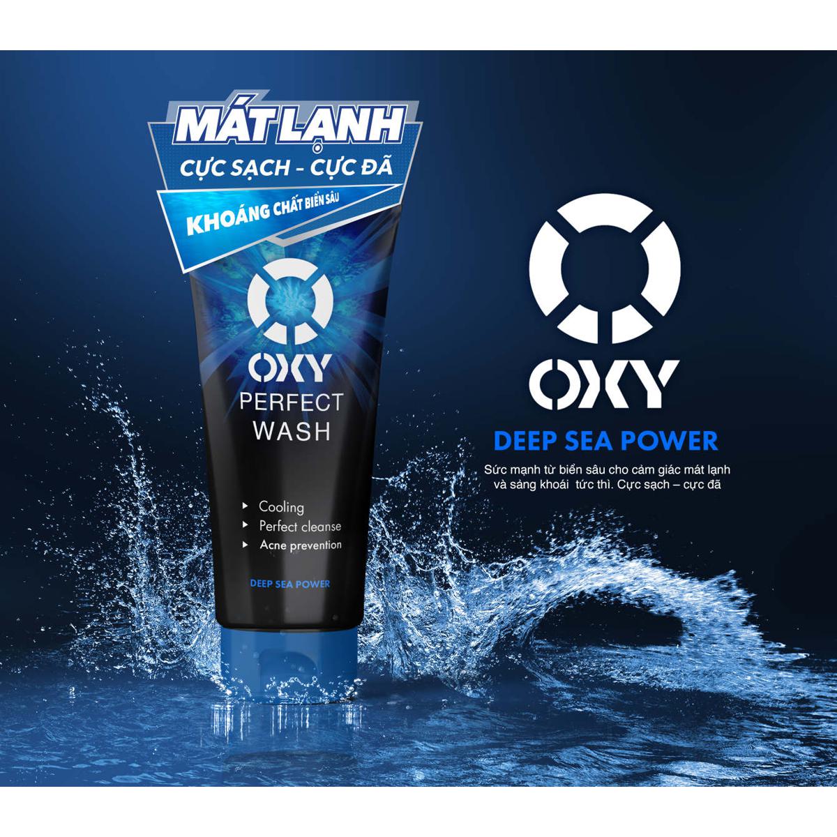 Picture of OXY Perfect Wash Face Wash for Men - 100g