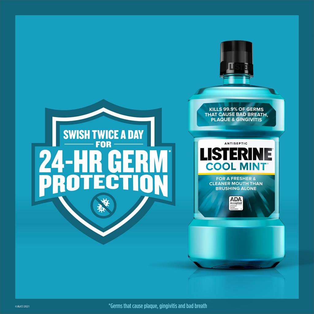 Picture of Listerine Cool Mint Antiseptic Mouthwash 250 ml(India)